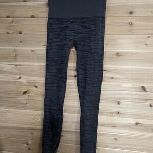 Grey High Waisted Camo Leggings By